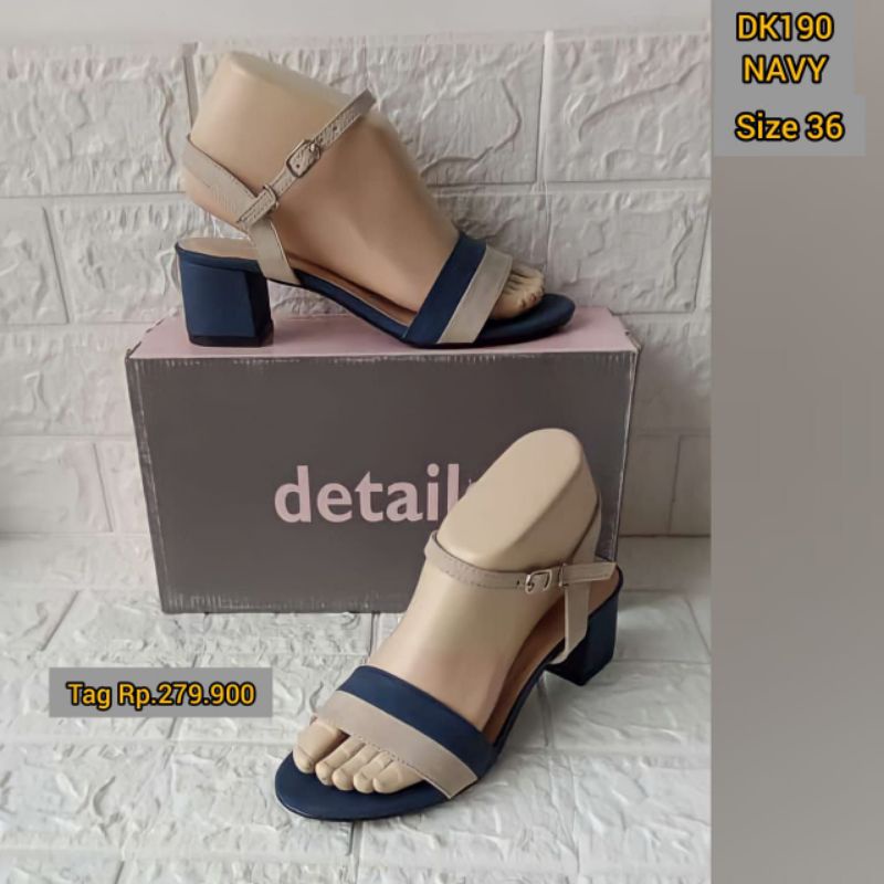 SEPATU HEELS WANITA /SEPATU SANDAL WANITA DETAILS BRANDED MATAHARI MURAH SPTHLLSDTLS017