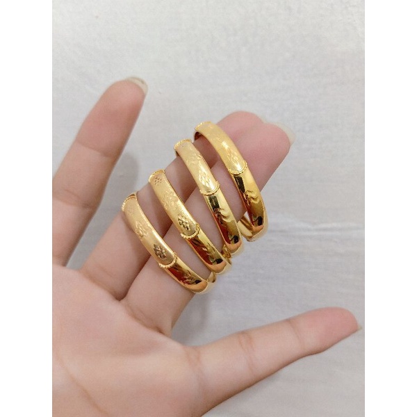 GELANG BANGKOK ANAK PERAK 925 LAPIS MAS