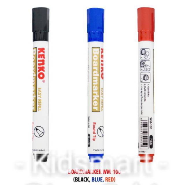 

Kenko whiteboard marker wm-100 spidol papan tulis bisa dihapus