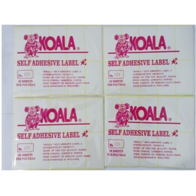 

KOALA Label Harga no. 121