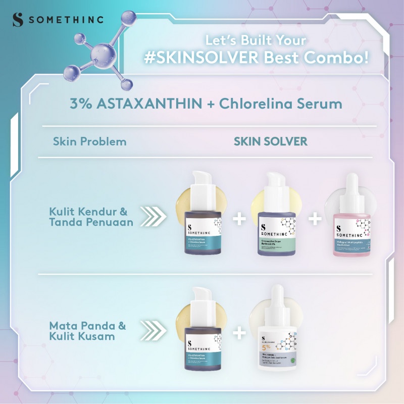 SOMETHINC Skin Solver Serum 3% Astaxanthin + Chlorelina Serum