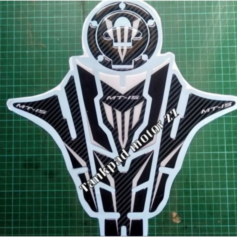 STIKER STICKER RESIN TIMBUL TANKPAD TANK PROTECTOR PREMIUM YAMAHA MT15