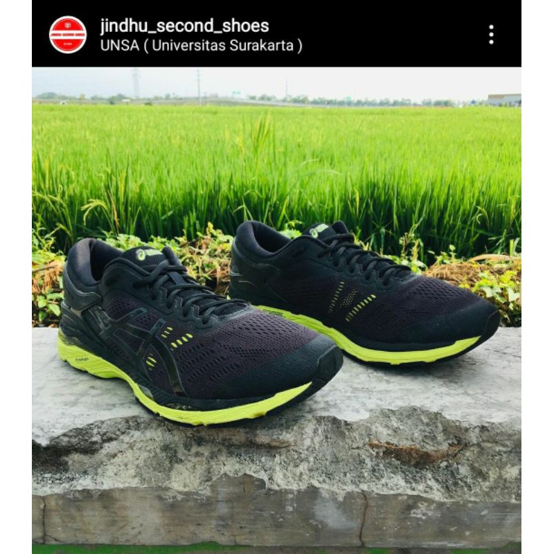 ASICS GEL-KAYANO 24 ORIGINAL BLACK YELLOW