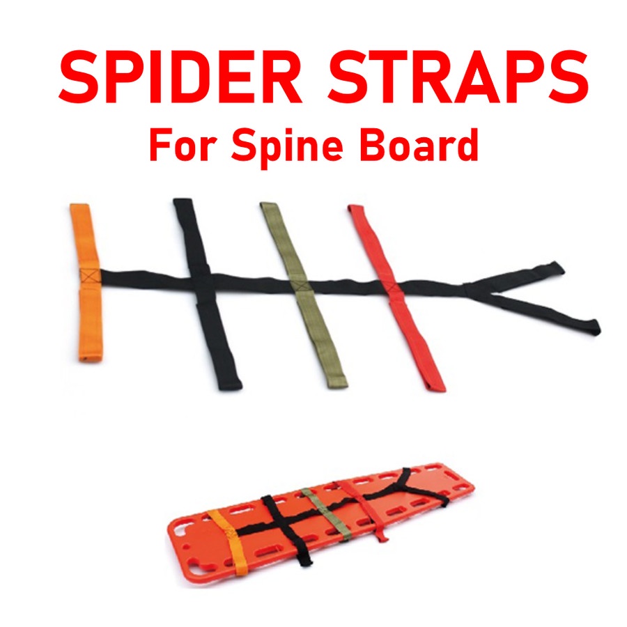 Jual Spider Strap For Spine Board / tali penahan badan spine spinal