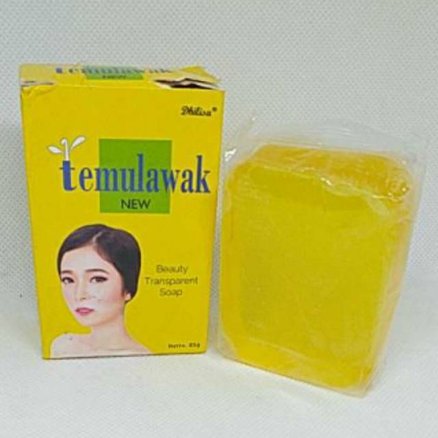 Sabun Temulawak New Dhilisa Transparant Soap BPOM