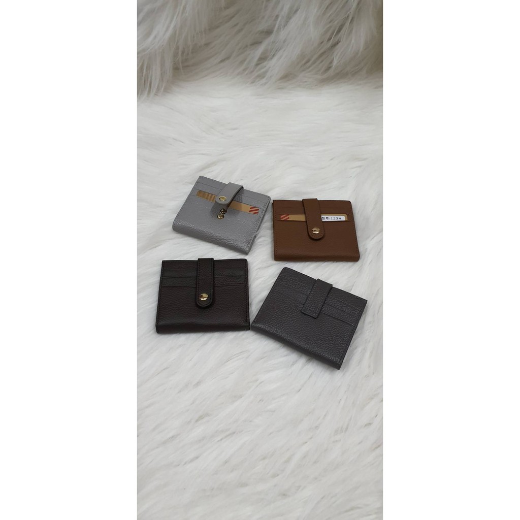 dompet kartu fashion kulit card holder wallet genuine leather caela