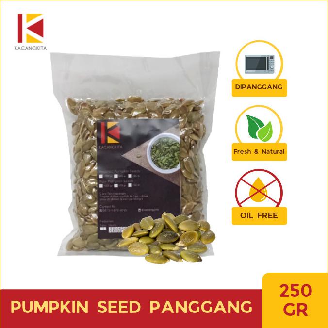 

PROMO Pumpkin Seed Roasted - Biji Labu Panggang 250gr AP194