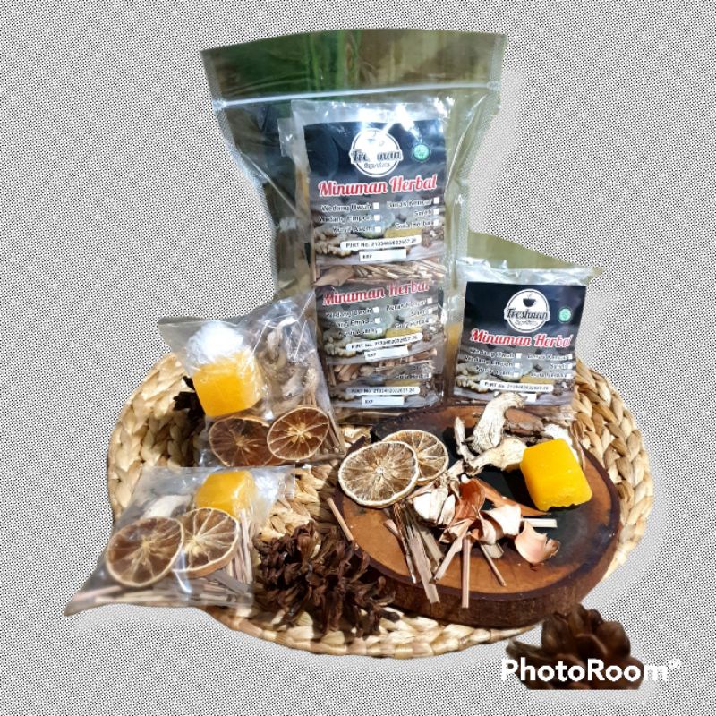 WEDANG SERUNI FRESHNAN / Minuman Wedang Seruni Sereh Seruk Nipis Kering