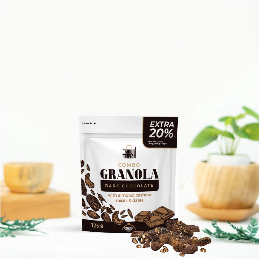 Granola Coklat 500 gr  Timur Tengah Sereal Oat Healthy Food Original 100%