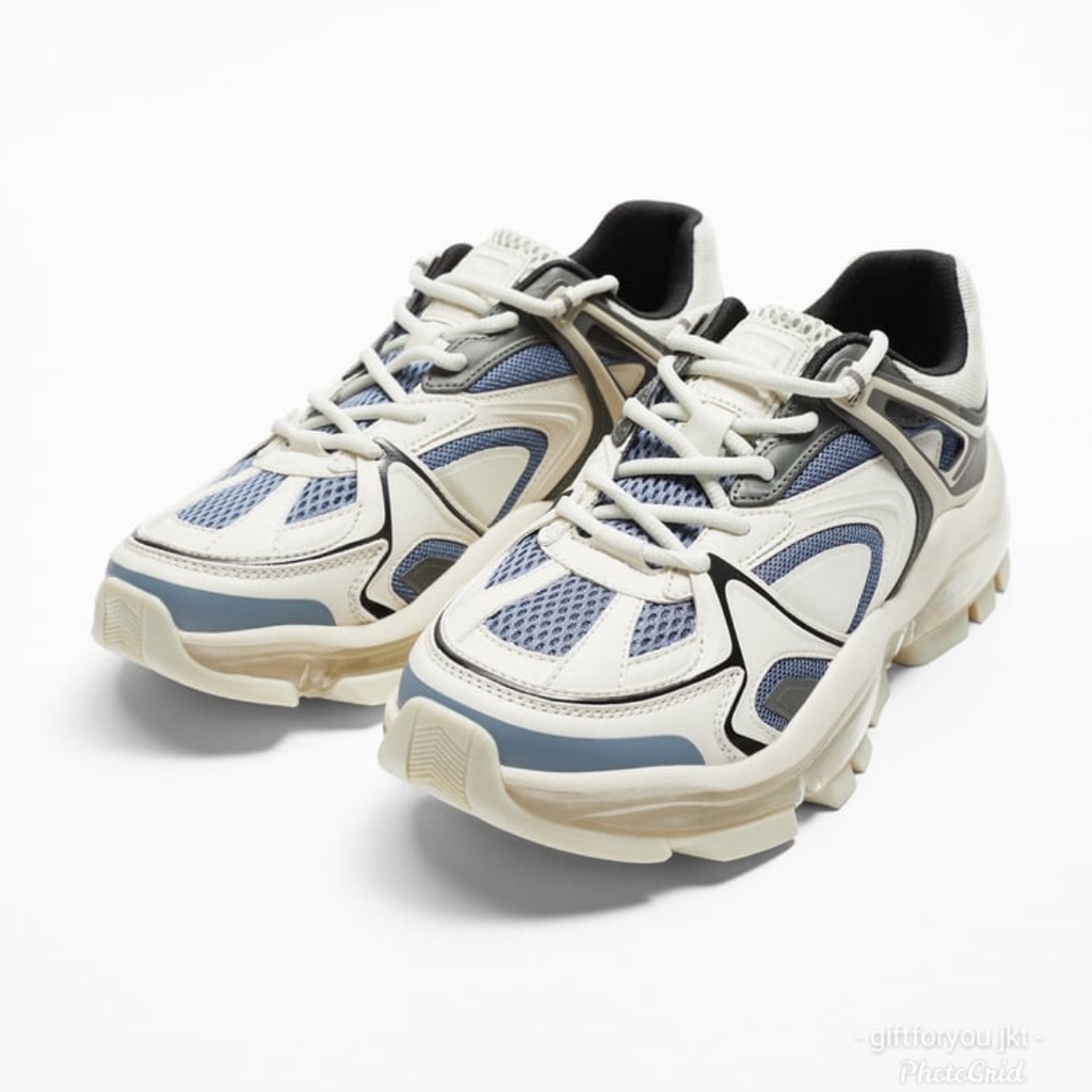 Sepatu Pria Zara  Trainers Pria Cowok Laki-laki Lari Olahraga Training Man Sport Sneakers Multi Piec