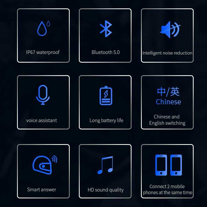 Intercom Headset Bluetooth Helm Wireless Port Smartphone Mikrofon Anti Gangguan Suara HD Hedset Bluetoth Berkualitas