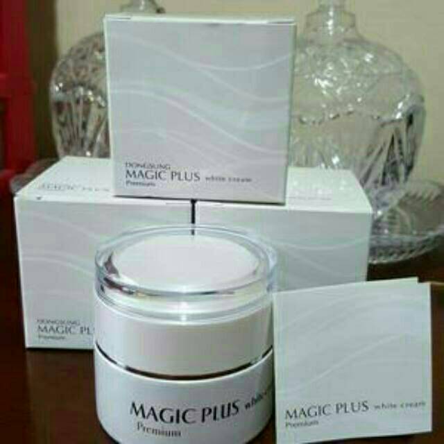 FREE ONGKIR MAGIC PLUS WHITE CREAM PREMIUM DIJAMIN 100%