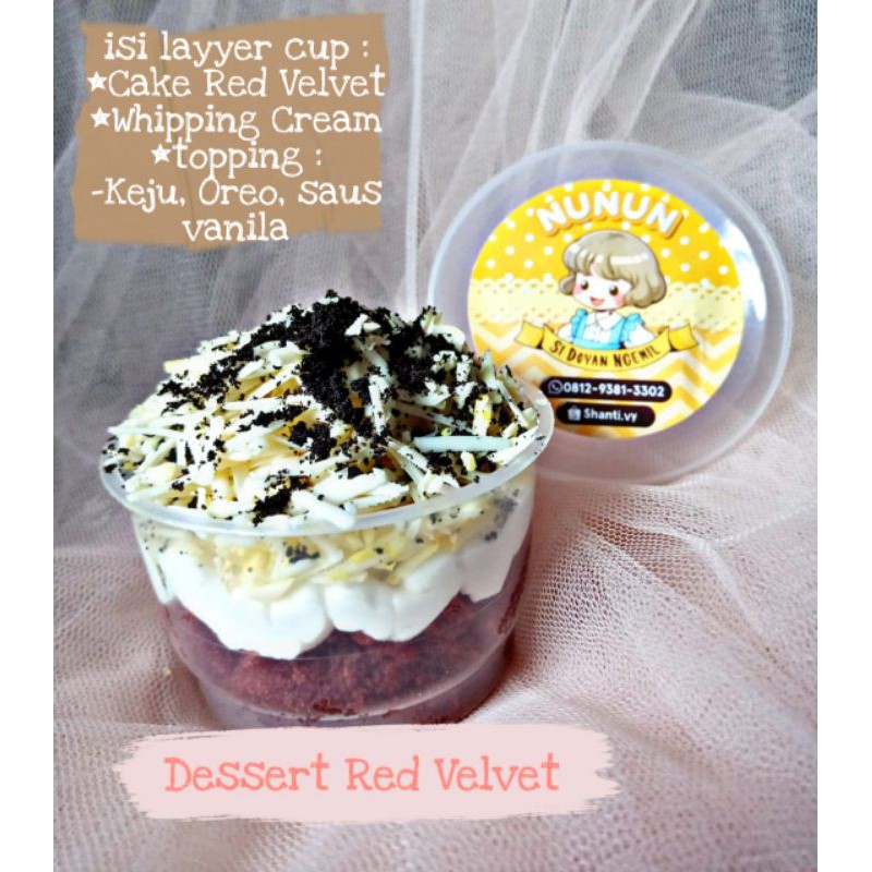 

dessert red velvet