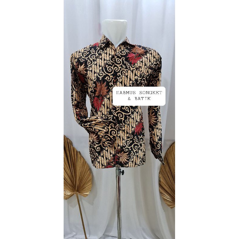 KEMEJA BATIK PRIA SUTRA PREMIUM