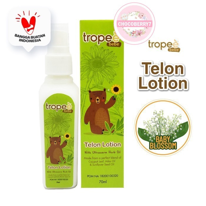 Tropee Bebe Telon Lotion Bayi Lotion Anak Telon Trope Bebe