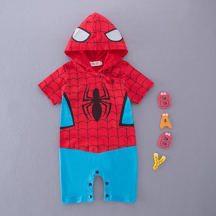 Baju Spiderman Superhero Kostum