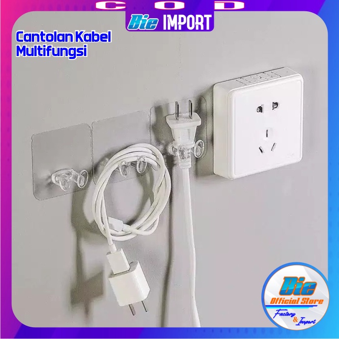 Holder Gantungan Kabel Multifungsi Impor Best Seller