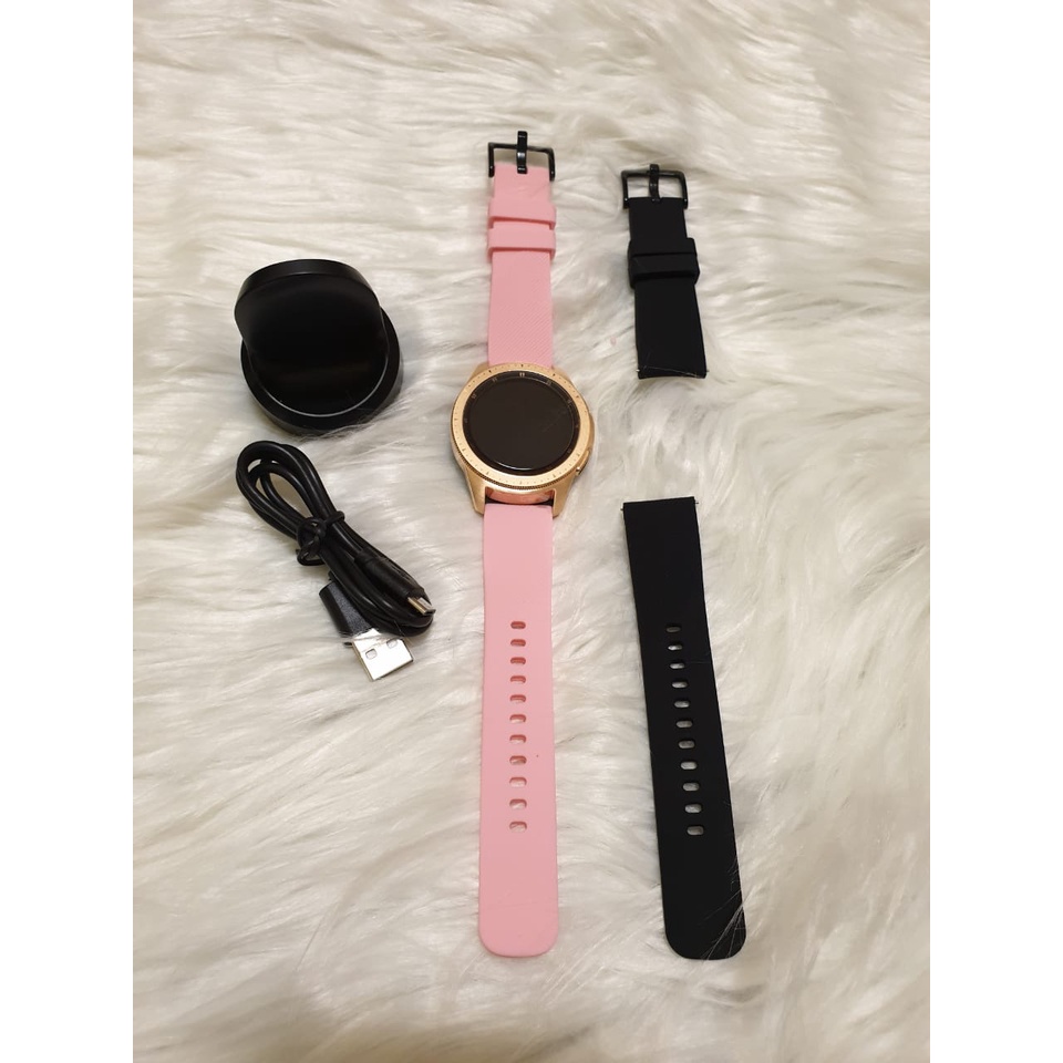 SAMSUNG GALAXY WATCH S4 GOLD 42mm SECOND LIKE NEW MULUS ORIGINAL