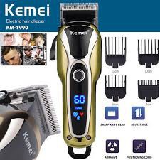 Kemei Hair Clipper KM-1990 Alat Mesin Cukur Rambut Rechargeable new