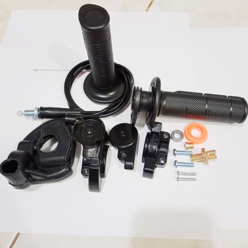 gas spontan cnc 1 kabel bearing oren gas spontan universal klx crf 150 rx-king Jupiter Supra dll