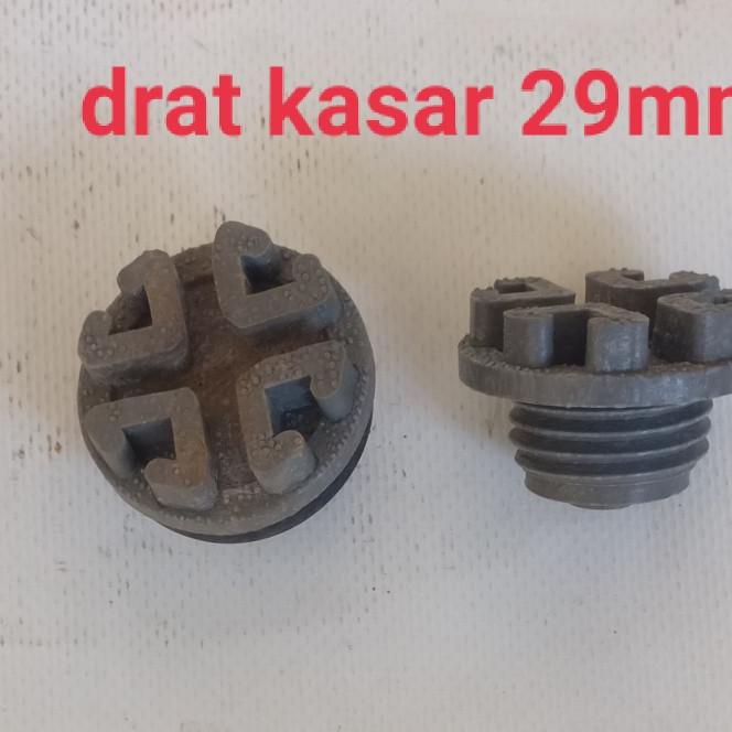 :>:>:>:>] Tutup pancingan pompa air Sanyo drat kasar