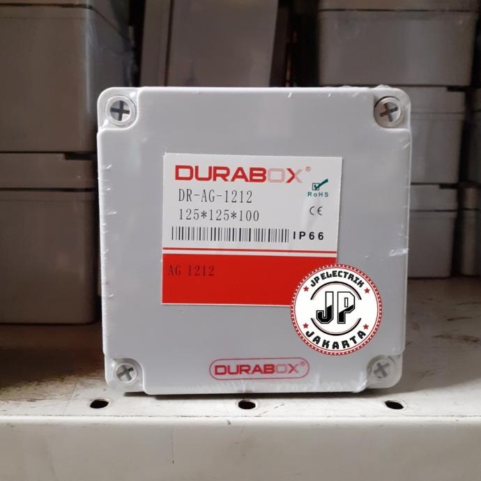 

Durabox Junction Box Plastik Abs 125 X 125 X 100Mm