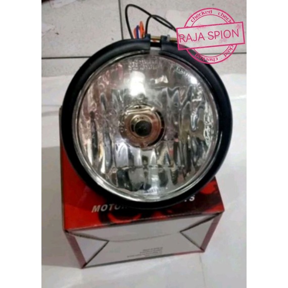 reflektor cb100/lampu depan cb100/reflektor cb pesek/lampu depan cb pesek