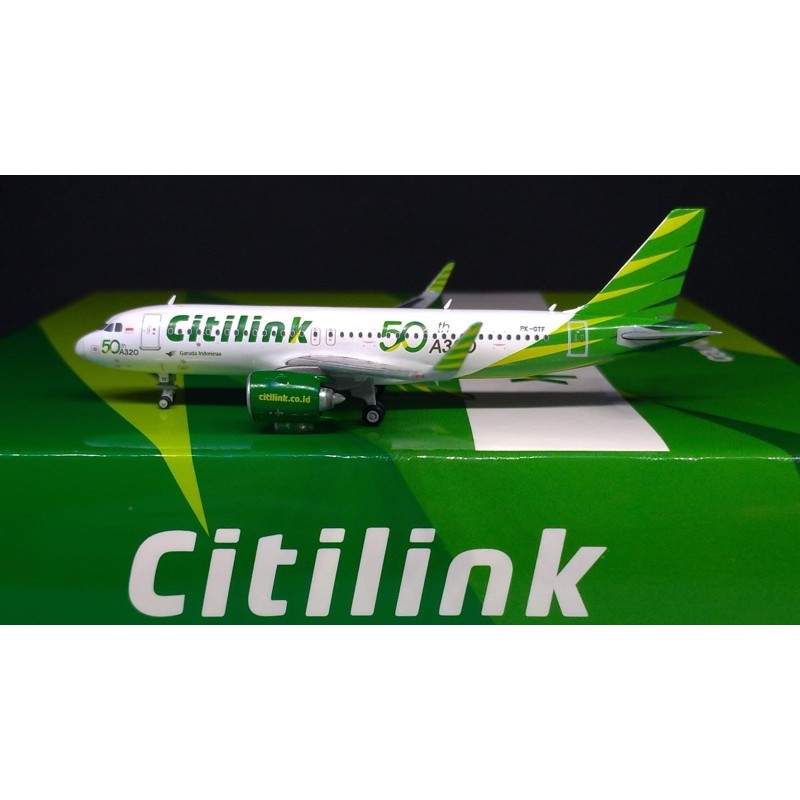 Diecast Pesawat Citilink A320Neo PK-GTF JC Wings 1:400