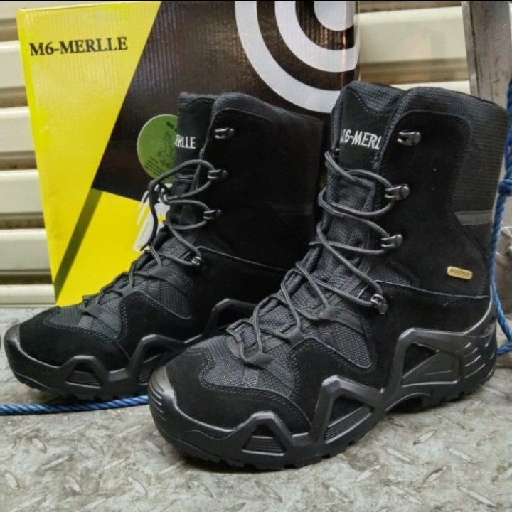Sepatu Boots Tactical Pria M6 Merlle 8 Inchi  / Sepatu Pria Outdoor Tactical Merlle Import