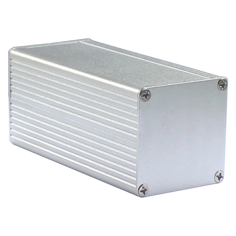 Case Kotak Proyek Elektronik Bahan Aluminum Untuk Papan PCB DIY 3.94x1.81x1.81in