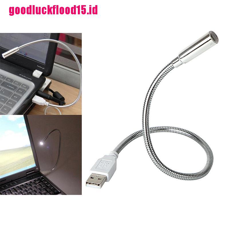 {LUCKID}1Pc Portable pocket USB keyboard flexible light PC notebook laptop LED lamp read