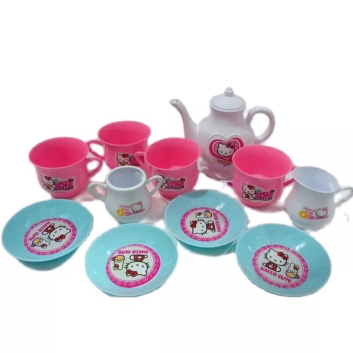 MAINAN ANAK FULL SET CANGKIR/ MAINAN ALAT DAPUR CILIK TEKO TEKOAN MURAH MAINAN DAPUR