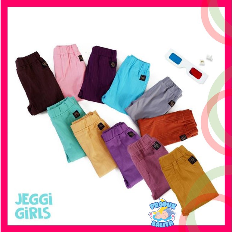 Celana Anak Perempuan Jegging Jeggi Girls Semi Jeans