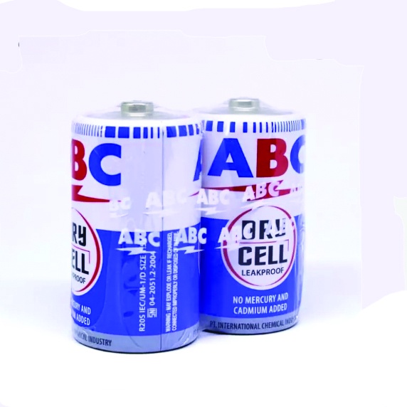 ABC Baterai Tanggung isi 2 tipe C R14C