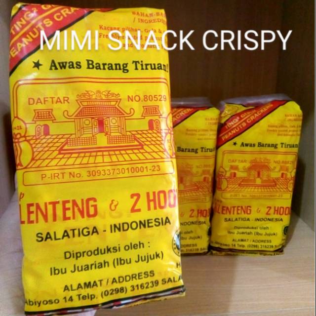 

Enting Enting Gepuk Cap Klenteng 2 Hoolo Besar Isi 50 biji 600 Gram