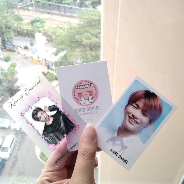 Kang Daniel Transparent PC set