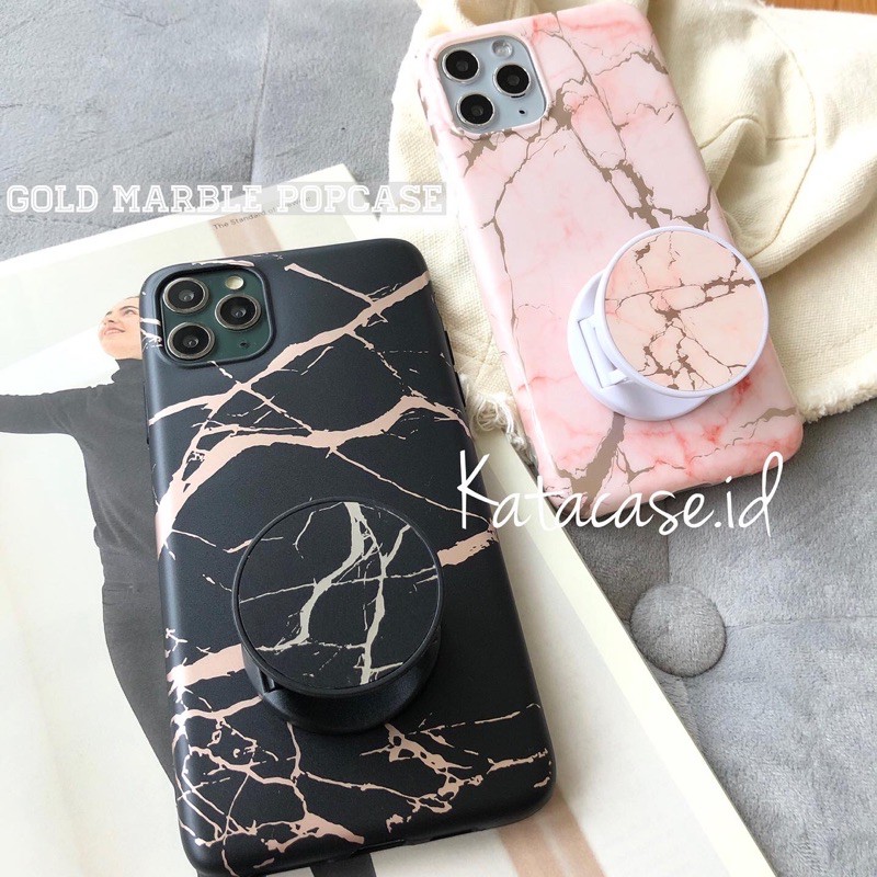 Gold Marble Popcase