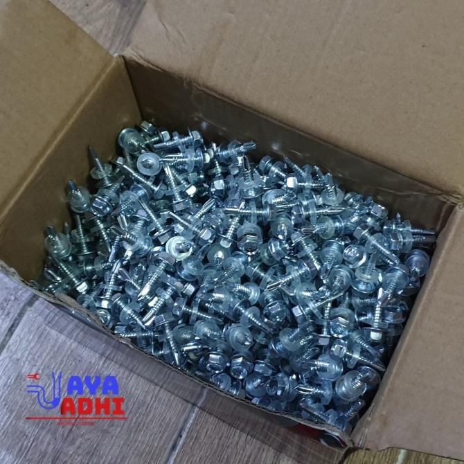 Silahkan Order] Skrup SDS Driling Roofing 2cm - Baut Baja Ringan / Skrup Kuda kuda