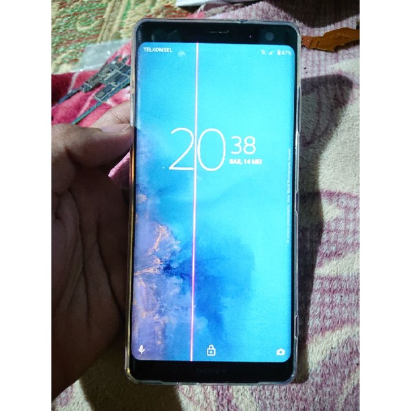 lcd sony xz3 minus