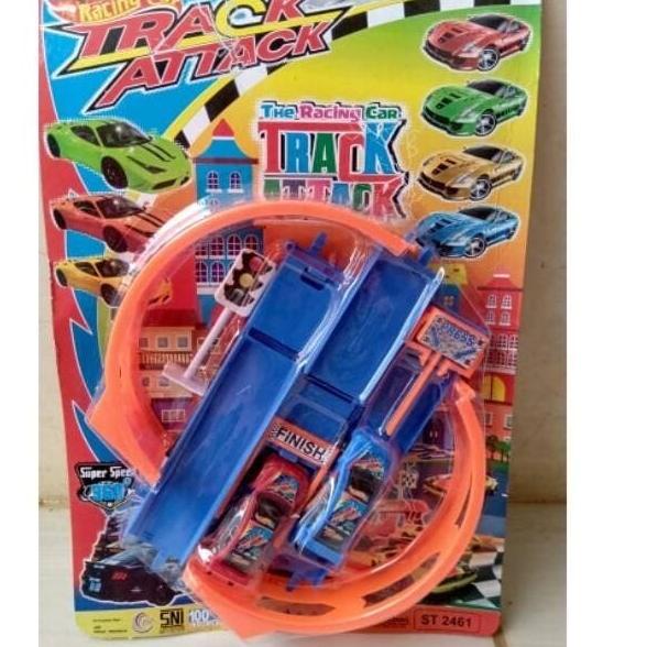 Serbu Sekarang [BISA COD] Tomikotoys Mainan anak track mobil race mobil balap racing car No.ST2461