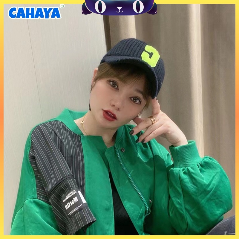 [CAHAYA] Topi Golf Senam Pantai Import Korea Rajut Karet S75