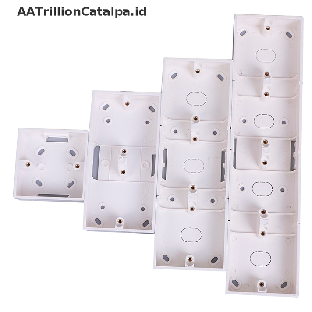 (Aatrillioncatalpa) Stop Kontak Dinding Tipe 86 2 / 3 / 4 Gang