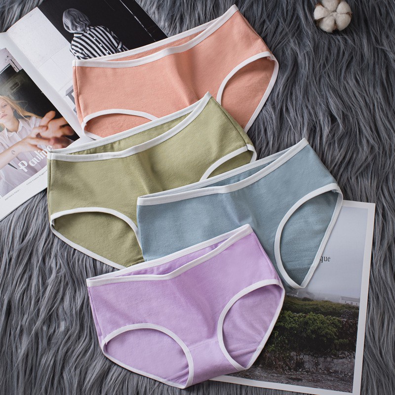 RSB CD115  Celana Dalam Warna Warni Anti Nyeplak Fashion Sutra CD Wanita Murah