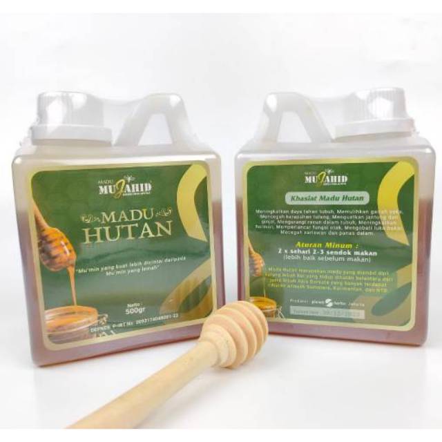 

Madu Hutan Mujahid 500gr | Madu Enak Manis / Madu Manis Super