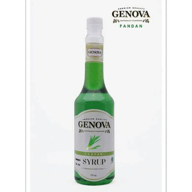 

Genova syrup pandan