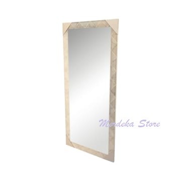 INFORMA - CERMIN DINDING - WALL MIRROR Z3 61.3X147.3CM GOLD MARBLE