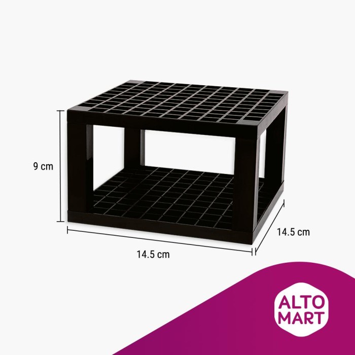 

Spesial 96 Holes Square Pen & Brush Holder Minidesk Tempat Pulpen Pensil Berkualitas