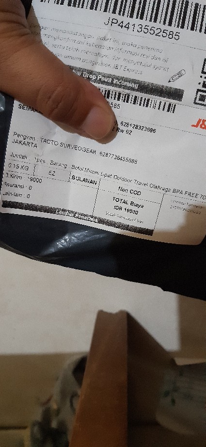 Botol Minum Lipat Outdoor Travel Olahraga Bpa Free 700 Ml