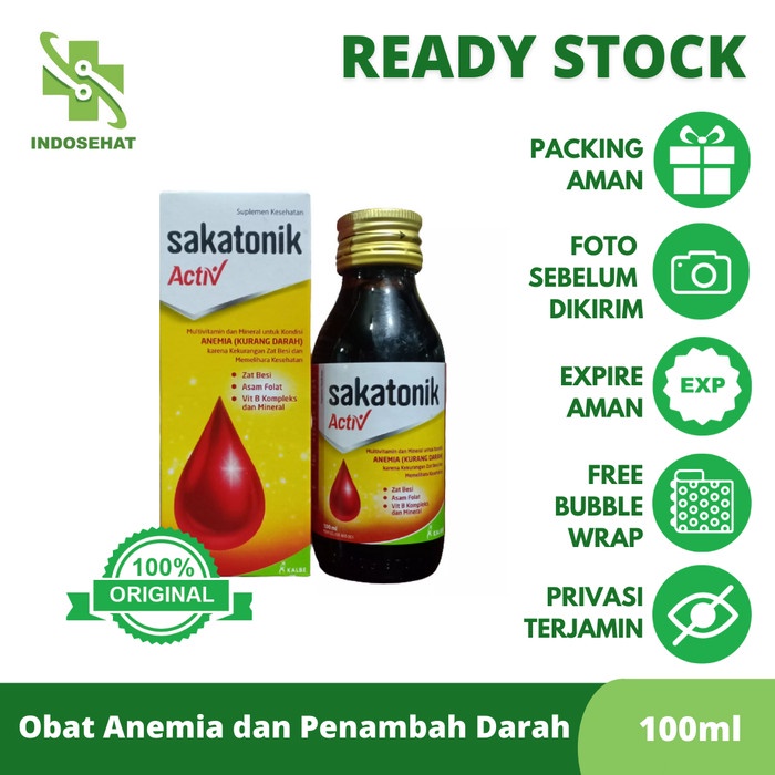 Sakatonik Liver 100 Ml Obat Penambah Darah