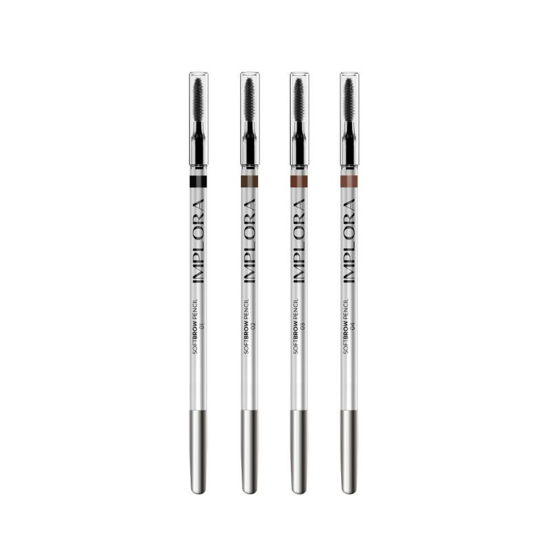 Pensil Alis Implora - Soft Brow Pencil 100% ORIGINAL